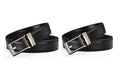Men's Automatic Buckle Two-layer Cowhide Leather Belt