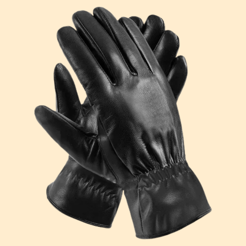Carver Winter Leather Touch Gloves