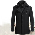 Wool jacket men's woolen coat