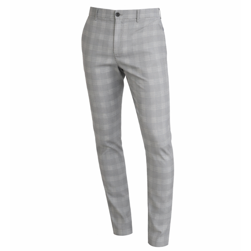 Carver Plaid Ease Trousers